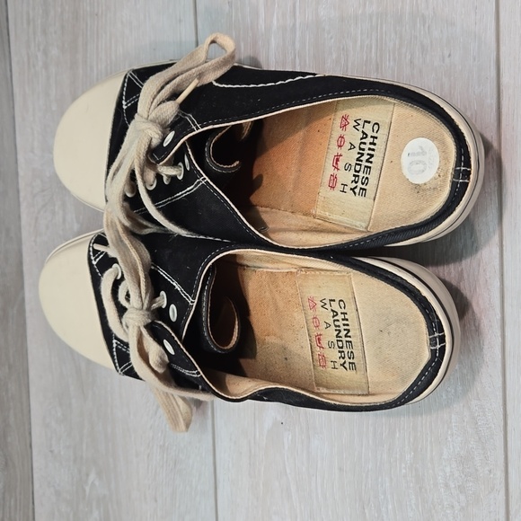 Chinese Laundry Women Y2K Vintage heels Sneakers keds shoes sz 10M - Picture 4 of 10